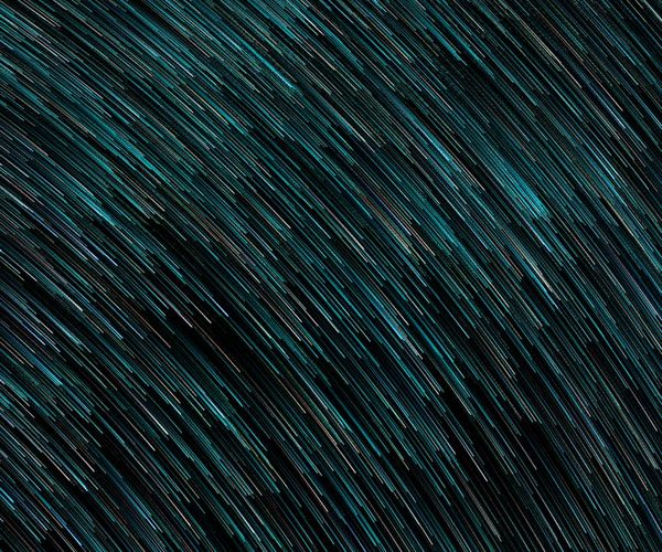 Blue glowing lines forming a spiral of energy flow